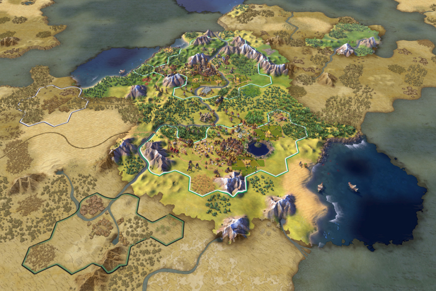 Скрин из игры Civilization VI