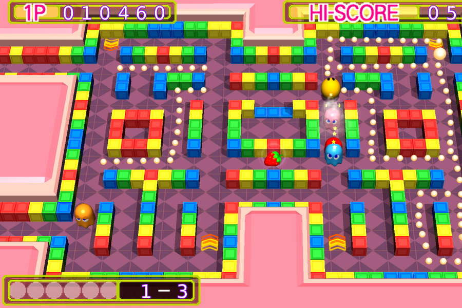 Скрин из игры Pac-Man