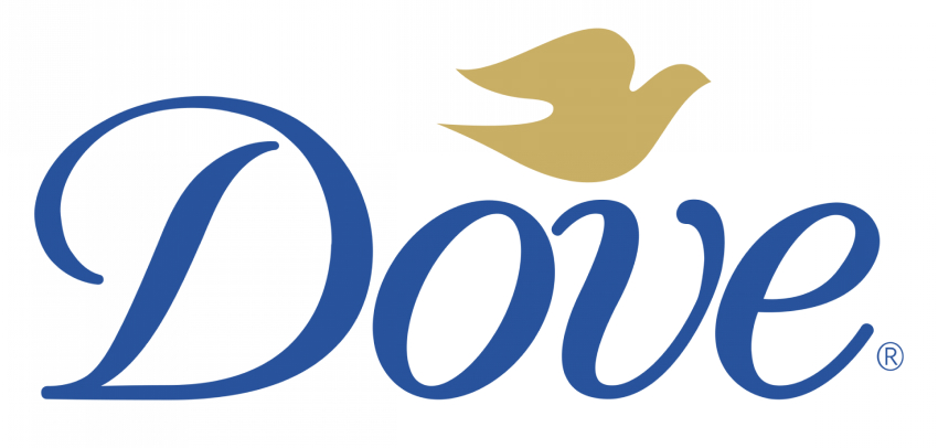Логотип Dove на белом фоне