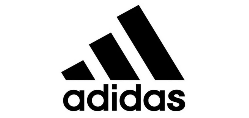 Логотип Адидас на белом фоне